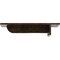 Ekena Millwork Heaton Hidden Support Steel Bracket w/ 6" Support Depth, Antiqued Pale Gold 3"W x 10"D x 2"H BKTM03X10X02HEAPG - alternate 4